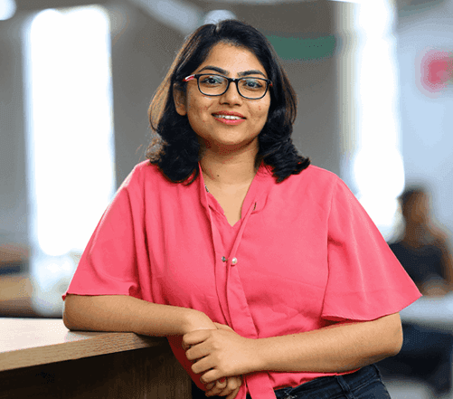 Reckitt employee smiling