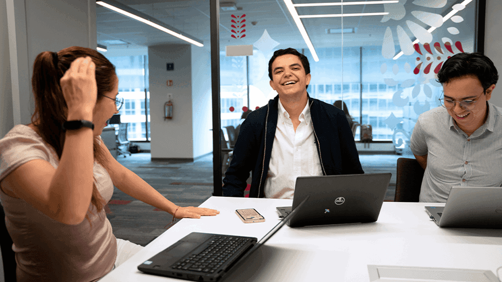 Legal team in meeting